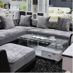 Ty&wj Плюшевые Нескользящие Диван Крышка Гостиная Диван Крышка Открытый Диван Чехлы Для Кожаного Дивана Домашние Животные Собака И Дети Меб