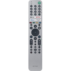 RMF-TX621E Замена голоса Пульт дистанционного управления Подходит для Sony 4K 8K OLED UHD Smart TV A90J Z9J X95J XR-83A90J XR-65A90J XR-55A90J XR-85Z9J XR-75Z9J XR-85X95J XR-75X95J XR-65X95J 5J