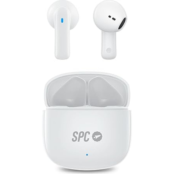 Наушники-вкладыши SPC Zion 2 Play Bluetooth с 28 часами работы от аккумулятора при многократной зарядке, ультракомпактные, громкая связь, голосовой по