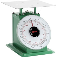 Механические кухонные весы Tada Heavy Duty Portion Control 110lb Industrial Dial Scale с платформой из нержавеющей стали