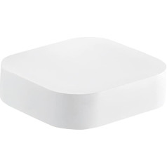 Мыльница Gedy Outline латунь белая 12,1 x 11 x 3