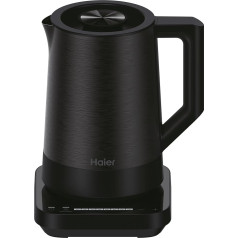 Чайник Haier с регулировкой температуры из нержавеющей стали, 1,7 л, энергосберегающий чайник с 7 уровнями температуры, функцией поддержания т