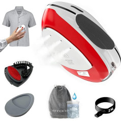 EFFEKTIV Travel Iron, ручной паровой утюг, ультракомпактный, легкий, 3-в-1 мини отпариватель для одежды, вертикальный ручной отпариватель, 4 режима, не