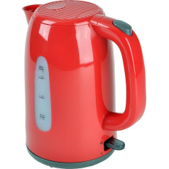 efbe-Schott SC WK 1080.1 ROT Schnurloser Design-Wasserkocher 1,7 Liter, Metall, Kunststoff NEU