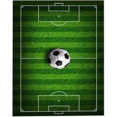 Happyyami Fußballfeld-Teppich Fußballfeld-Teppich Kinder-Spielmatte Bereich Teppiche Bodenmatte für Kinderzimmer Kinderzimmer Schlafzimmer Sport Party Dekoration