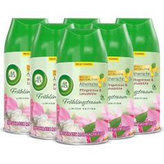 Air Wick Freshmatic Max Room Spray - Заправка для Air Wick Freshmatic Max - Аромат пиона и цветка лотоса - 6 x 250 мл заправок