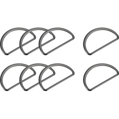 Карта поиска Metall-D-Ringe Schnalle, für Gurtband, Nähen, Kleidung, Riemen, Taschen, Gürtel, DIY-Zubehör