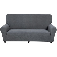 absolove Stretch Sofa Cover, Sofa Throws, Elastic Non-Slip Breathable Jacquard Spandex, Scratch-Resistant Sofa Cover for Cats and Dogs (3-Seater (195 cm - 230 cm))