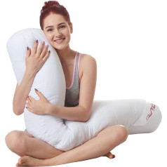 CelinaTex First Class Side Pillow Cover 145 x 40 см, Подушка 40 x 80 см, Подушка 80 x 80 см, Комплект из 2 подушек для беременных, Подушка для шеи, Комфортная, приятная, мя