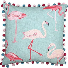 Чехол для подушки Paoletti Flamingo, полиэстер, утиное яйцо, 50 x 50 см