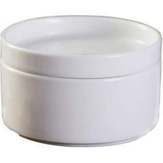 BESTonZON Керамический кувшин с крышкой фарфоровый крем белый зерновые миски набор десерт чаша для салата, супы, рамен, фрукты и т.д. X11X6 см