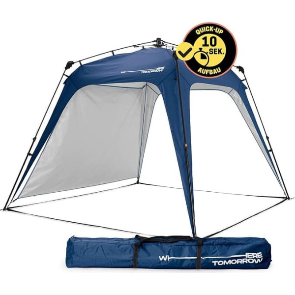 Lumaland Where Tomorrow Pop Up Gazebo, Garden Tent, Camping Party Tent, Tent или 1 x Additional Side Panel