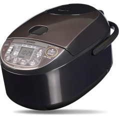 ZOJIRUSHI Premium Rice Cooker NL-GAQ10 - 1,0 литр - с функцией поддержания тепла - в комплекте мерный стакан, ложка для риса и вставка для пароварки - с европейск