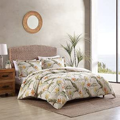 Tommy Bahama - Queen Duvet Cover Set, Cotton Bedding with Matching Pillowcases and Button Closure, All Season Decoration (Birds of Paradise, Queen Size)