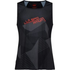 Krekls COMPETITION Tank M L Black/Cherry Tomato