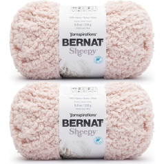 Bernat Sheepy 2 Pack 250g Nylon Super Bulky Knitting Crochet Yarn