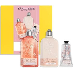 L'OCCITANE Cherry Blossom Набор для ухода за телом и ванной Подарочный набор для женщин Экстракт цветущей вишни