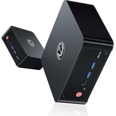 TRIGEKY S6 Pro Mini PC AMD Ryzen 9 6900HX (до 4,9 ГГц, 8C/16T) Micro PC, 16 ГБ DDR5 RAM + 500 ГБ ROM SSD PCIe 4.0 Mini Desktop Gaming PC │HDMI│DP │Type C │WiFi 6│BT5.2 │USB 4.0│LAN 2.5G