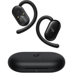 Наушники Anker V20i с открытым ухом, регулируемые ушные крючки, удобные, крепко держат, сильный бас, звонки без шума, IP55, светодиод, время воспрои