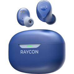 Беспроводные наушники Raycon The Everyday Bluetooth - настоящая беспроводная гарнитура Bluetooth с 32 часами воспроизведения, технологией Multpoint, исключитель