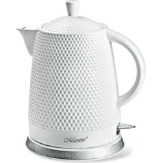 Керамический электрический чайник 1,5 л 1500 Вт mr-069-white