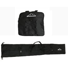 ZALTANA SKB12 Padded Ski Boot Bag Combo Black