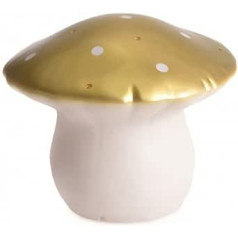 Egmont Toys Heico Medium Toadstool Night Light - Gold