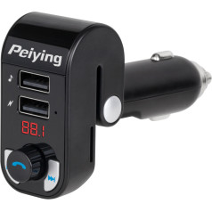 Автомобильный передатчик с функцией Bluetooth (2 порта USB)