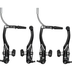 Shimano Alivio BR-T4000 Brakes Set, V-Brake, Black