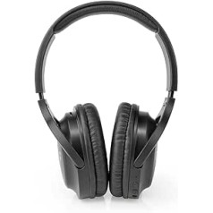 NEDIS Wireless Over-Ear Headphones | Max Battery Playing Time 20hrs | Built-in Mic | Press Ctrl | Voice Control | Volume Control