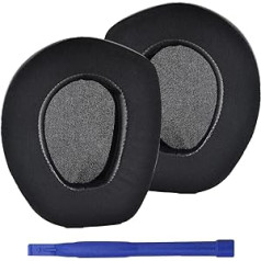 Adhiper RS ​​175 Ear Pads Compatible with Sennheiser HDR 165 HDR175 HDR185 HDR195 RS165 RS175 RS185 RS195 Headphones with Ice Gel Material and Memory Foam Ear Pads (Clip-on / Black)