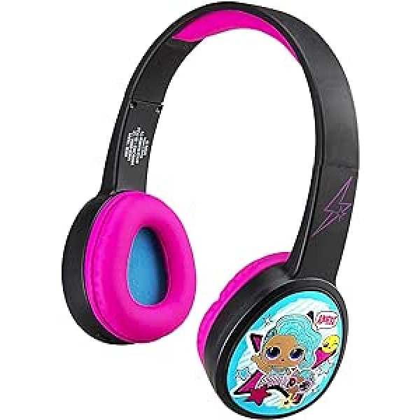 ekids LOL Surprise! Remix LL-B36V Wireless Bluetooth Headphones Purple