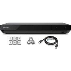 DYNASTAR Sony UBP-X700M 4K Ultra HD Region Free Blu-Ray Player Bundle with HDMI