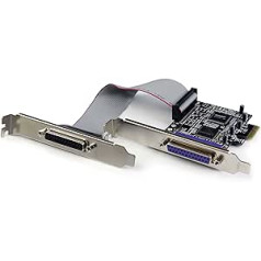 StarTech. com PEX2PECP2 – 2PORT PCIE PARALLEL CARD PCI EXPRESS DUAL PROFILE 2X DB25 °F IN