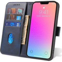 Чехол с клапаном и бумажником для Xiaomi Redmi Note 12 5G / Poco X5 5G Magnet Case синий