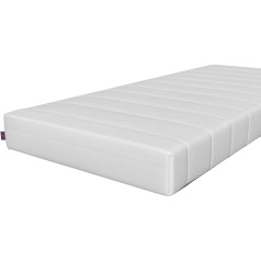 Emma Матрас Essentials Foam 90 x 200 см, высота 15 см, средняя жесткость (H2), матрас со съемным чехлом