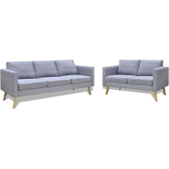 Tidyard Catherinol Sofa Set 2-Seater and 3-Seater, напольный диван, шезлонг, маленький диван, кушетка, диван, диван для отдыха, диваны и кушетки, диван для гостиной