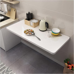 Jtgpfc Настенный стол, складной кухонный и обеденный стол, белый, черный, синий, желтый, компьютерный стол, офисный стол с закругленными углами