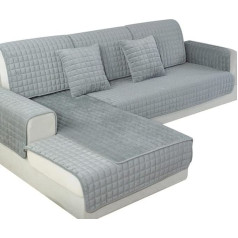 RTSFKFS Диван Крышка L Форма Угловой Диван Бархат Диван Крышка Диван Бросить 3/2 Сиденье Диван Защита Крышка Диван Протектор Нескользящие Собак