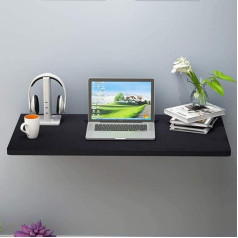 Karfri Складной настенный стол, простой складной стол из массива дерева, настенный стол, обеденный стол, компьютерный стол, кабинет, письменны