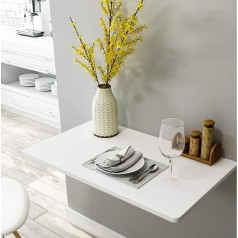 Прочный, складной настенный стол, практичный обеденный стол для балкона, складной стол для кухни-гостиной, офисный компьютерный стол, макс