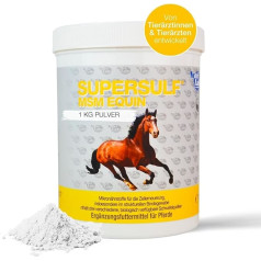 NutriLabs Supersulf MSM Equin Powder для укрепления сухожилий и связок лошадей 1,0 кг