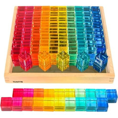 TickiT 73548 Зеркальный поднос Gem Cube, M