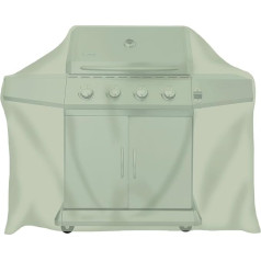 tepro Universal Abdeckhaube für Gasgrill groß, Farbe beige, aus besonders strapazierfähigem Polyester, Maße ca. 150 x 70 x 110 см