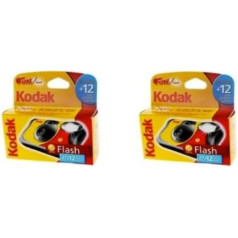 Одноразовая камера KODAK FUN Flash - 39 экспозиций в упаковке 2 штуки