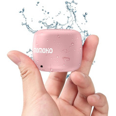 MOMOHO Самая маленькая водонепроницаемая портативная Bluetooth колонка Мини колонка Беспроводной динамик Короткий дизайн IPX7 TF карта игры Поддер