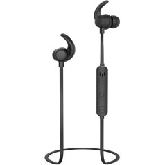 Hama Thomson WEAR7208BK Bluetooth Sport In-Ear Headset, регулятор громкости, черный, 00132640, Pequeño