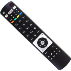 Оригинальный RC5118F Fernbedienung Ersatz für Hitachi Smart TV mit Netflix YouTube Freeview Play 43HB16J72U 43HB16T72U 43HGW69H 43HK15T74U 49HGW69H 24HB1J65UB 24HE11 510W 0HB16T72U 50HK15T74UA