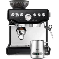 Эспрессо-кофеварка и кофемашина Sage Barista Express, кофеварка в зернах, SES875BTR, черный трюфель