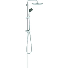 GROHE Vitalio Start System 250 - душевая система Flex (экономия воды, с переключателем для настенного монтажа, система защиты от накипи), хром, 26817000